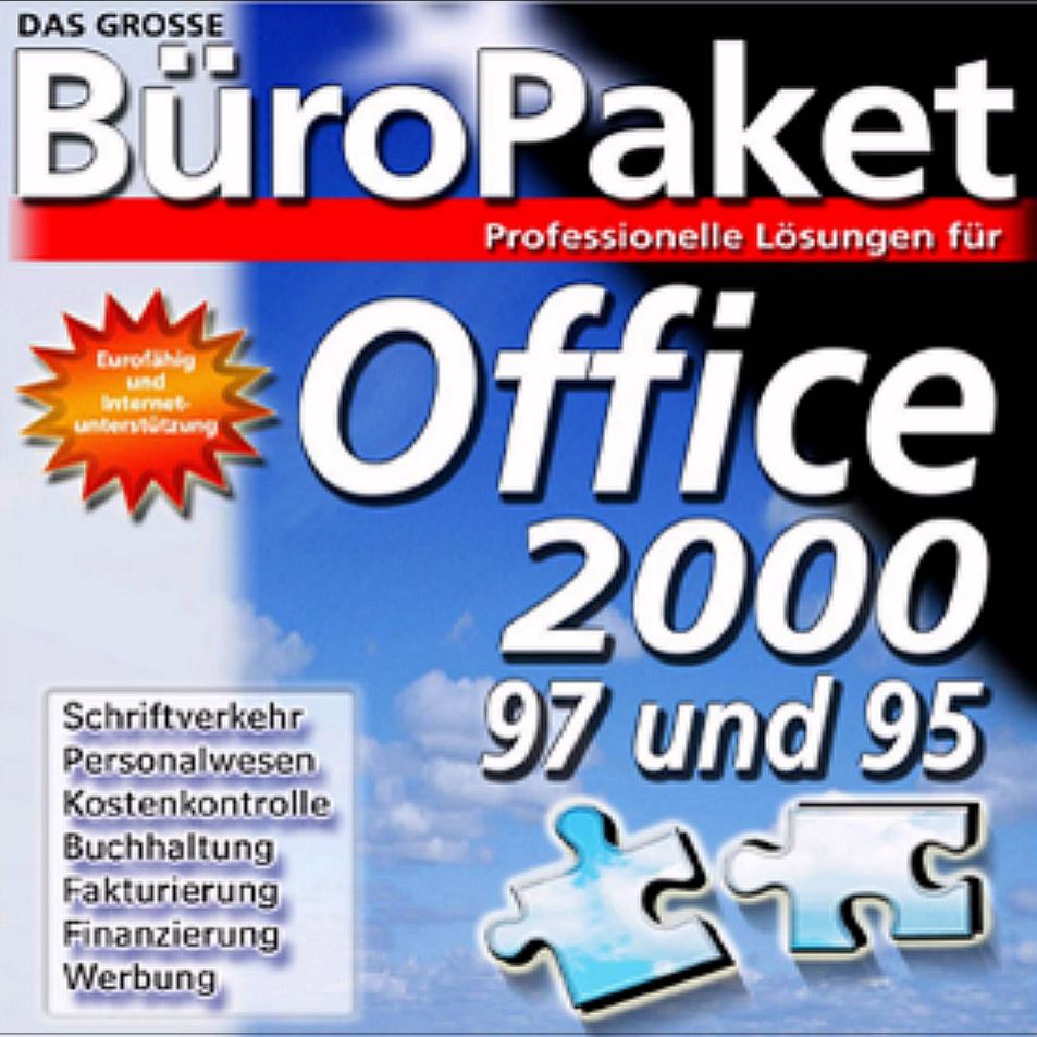 data becker das grosse bueropaket office 2000 a